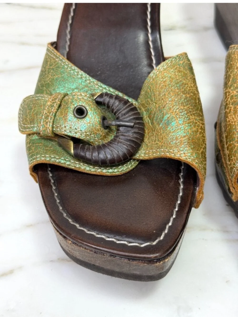 Donald J. Pliner Couture Unique Wedge Sandals